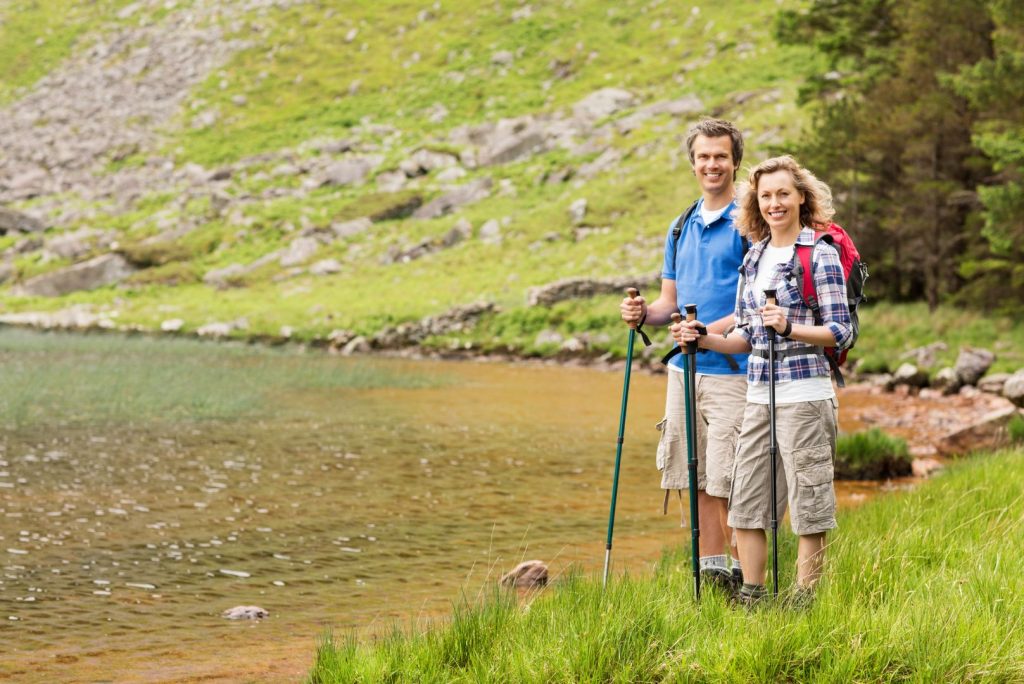 Choosing the right sized trekking pole