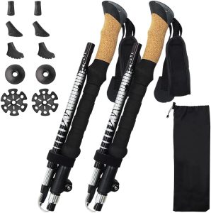 HIKERBRO Lightweight Collapsible Trekking Poles