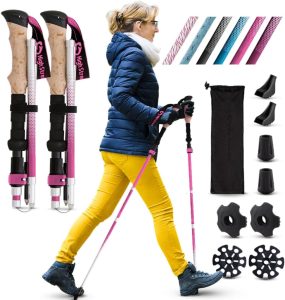High Stream wlking poles for women