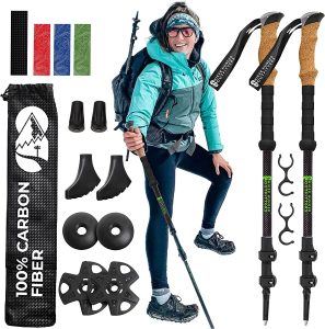 Hiker Hunger Carbon Fiber Trekking Pole